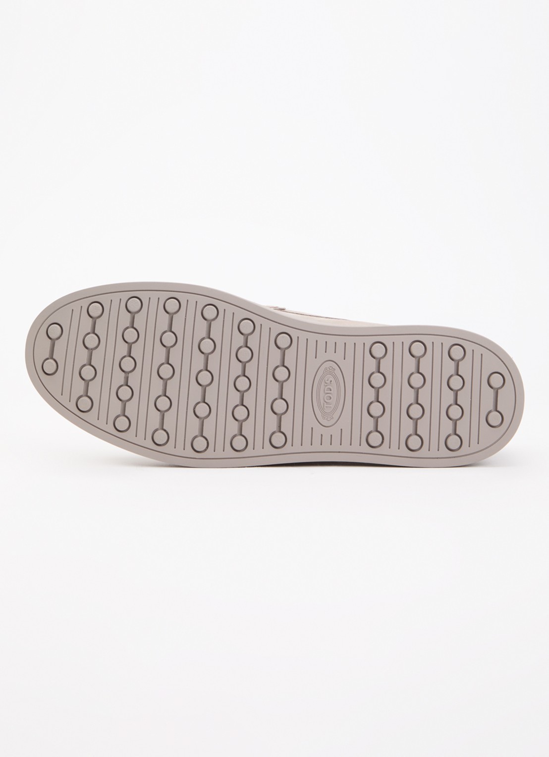 Tod's Mocassino Cassetta slip-on van leer - detail 4 grijs
