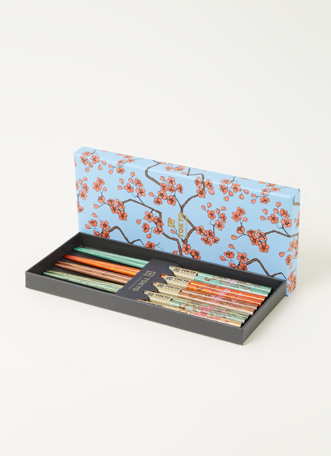 Tokyo Design Studio Chopsticks eetstokjes set van 5  - detail 3 multicolor
