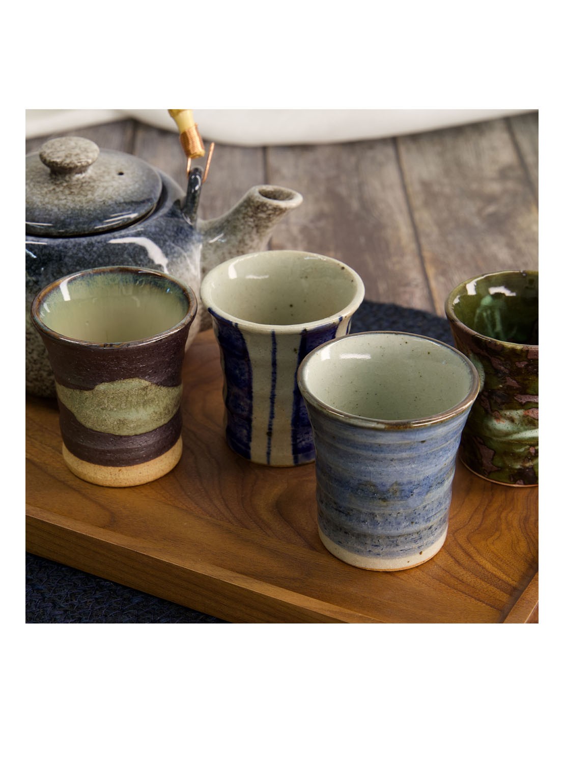 Tokyo Design Studio Craft theekopje 15 cl  - voorkant 2 taupe