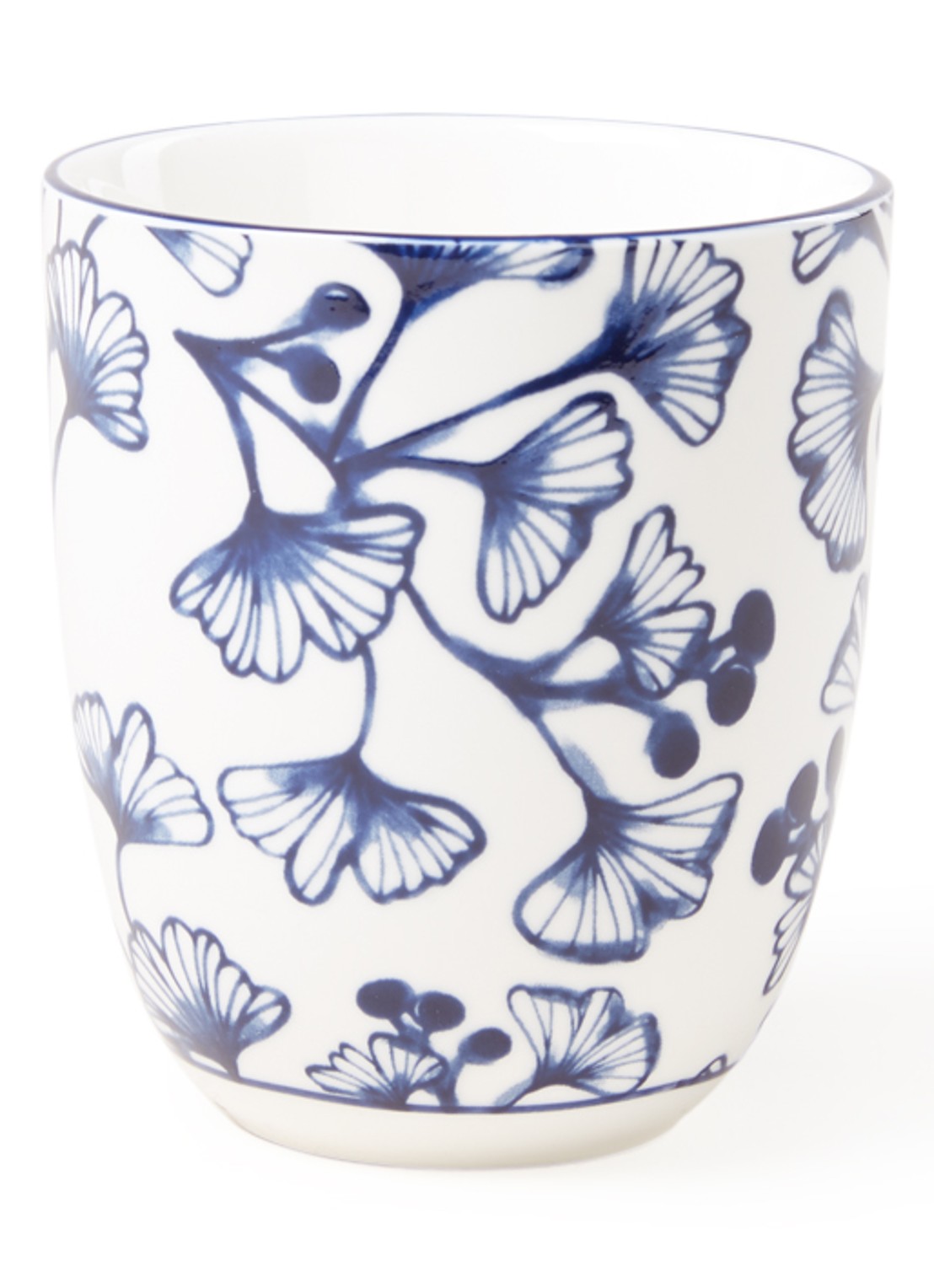 Tokyo Design Studio Flora Japonica Ginkgo kopje 17 cl - voorkant wit