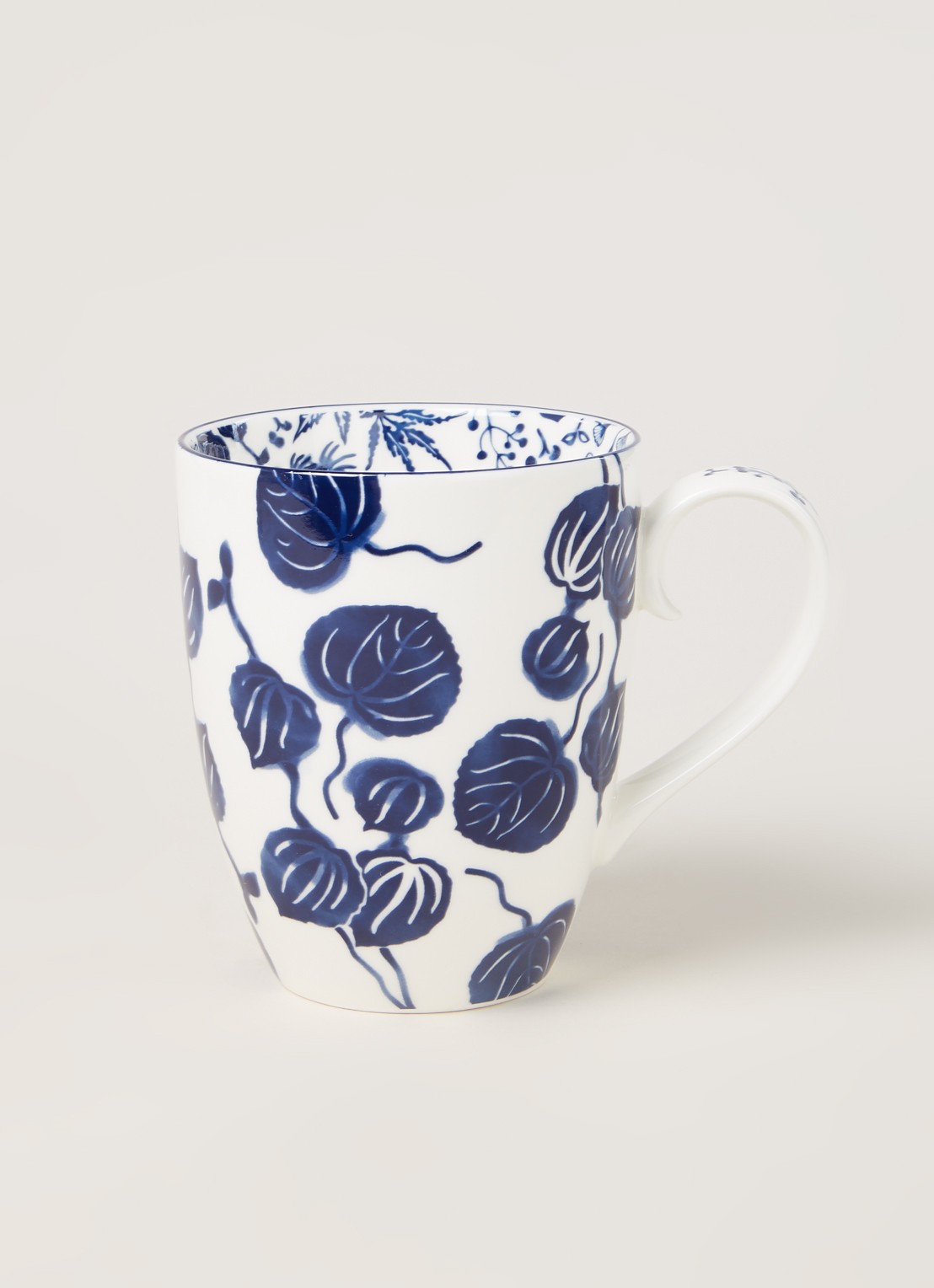 Tokyo Design Studio Flora Japonica Ivy mok 38 cl - voorkant 2 wit