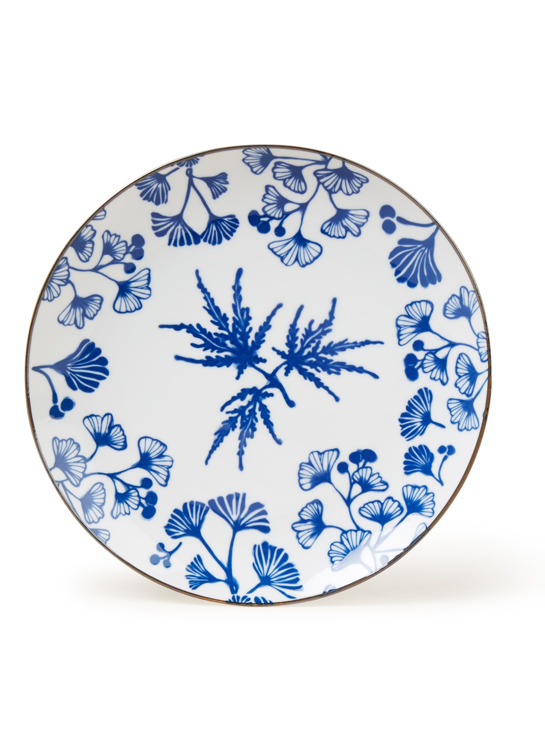 Tokyo Design Studio Flora Japonica Maple dinerbord 26 cm - voorkant wit