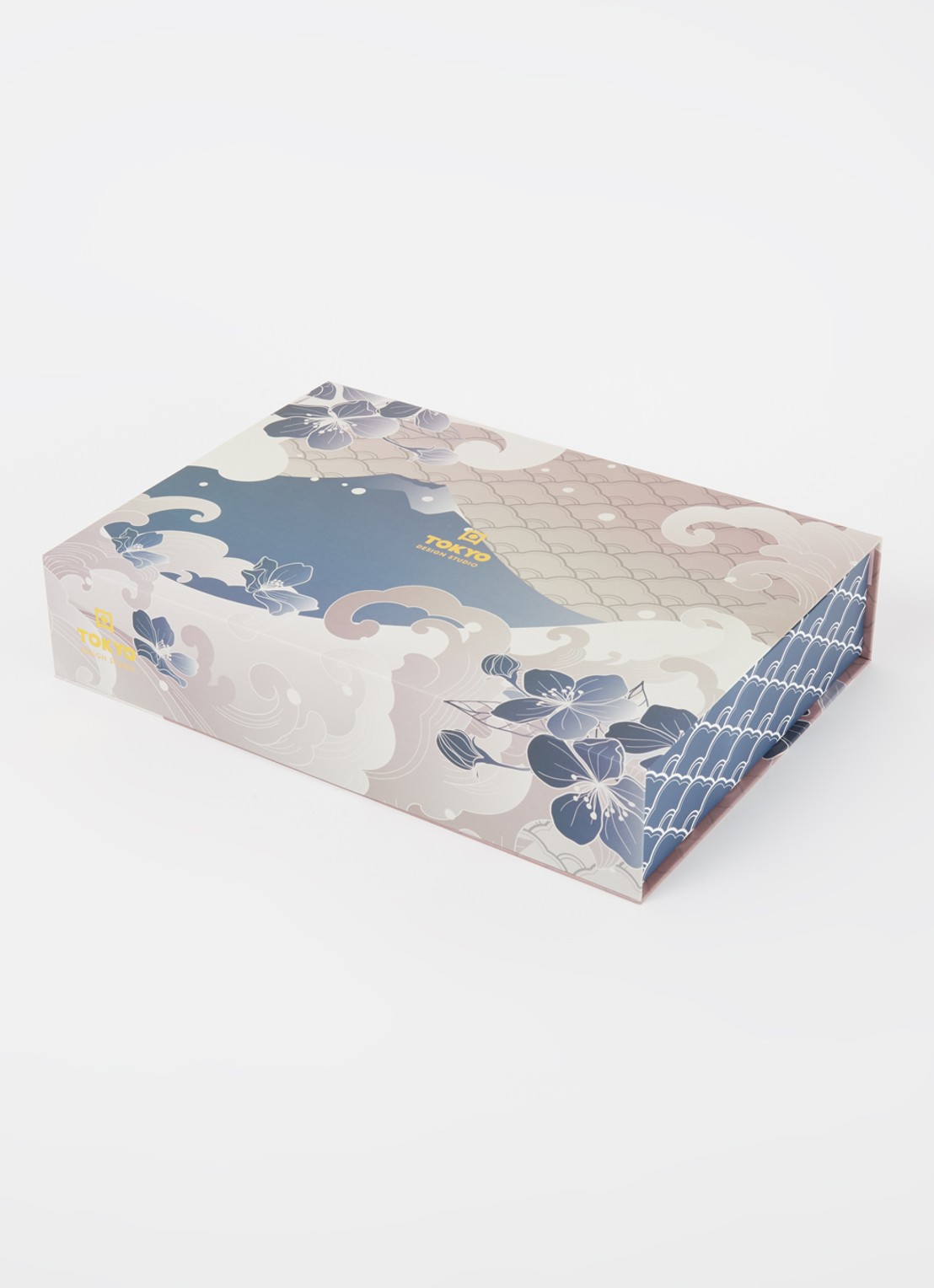 Tokyo Design Studio Glassy sushi serviesset van 8 - detail 2 zalmroze