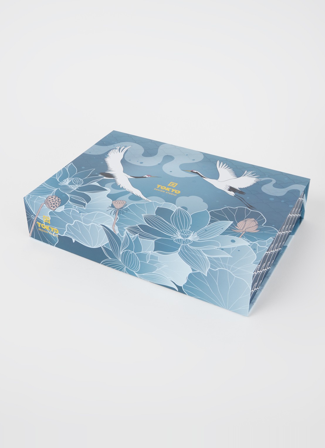 Tokyo Design Studio Glassy sushi serviesset van 8 - detail 2 donkerblauw