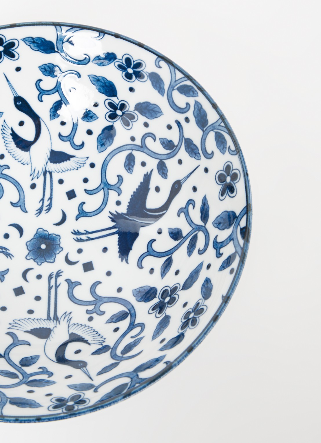 Tokyo Design Studio Mixed Bowls Maizuru kom 25 cm - detail 2 blauw