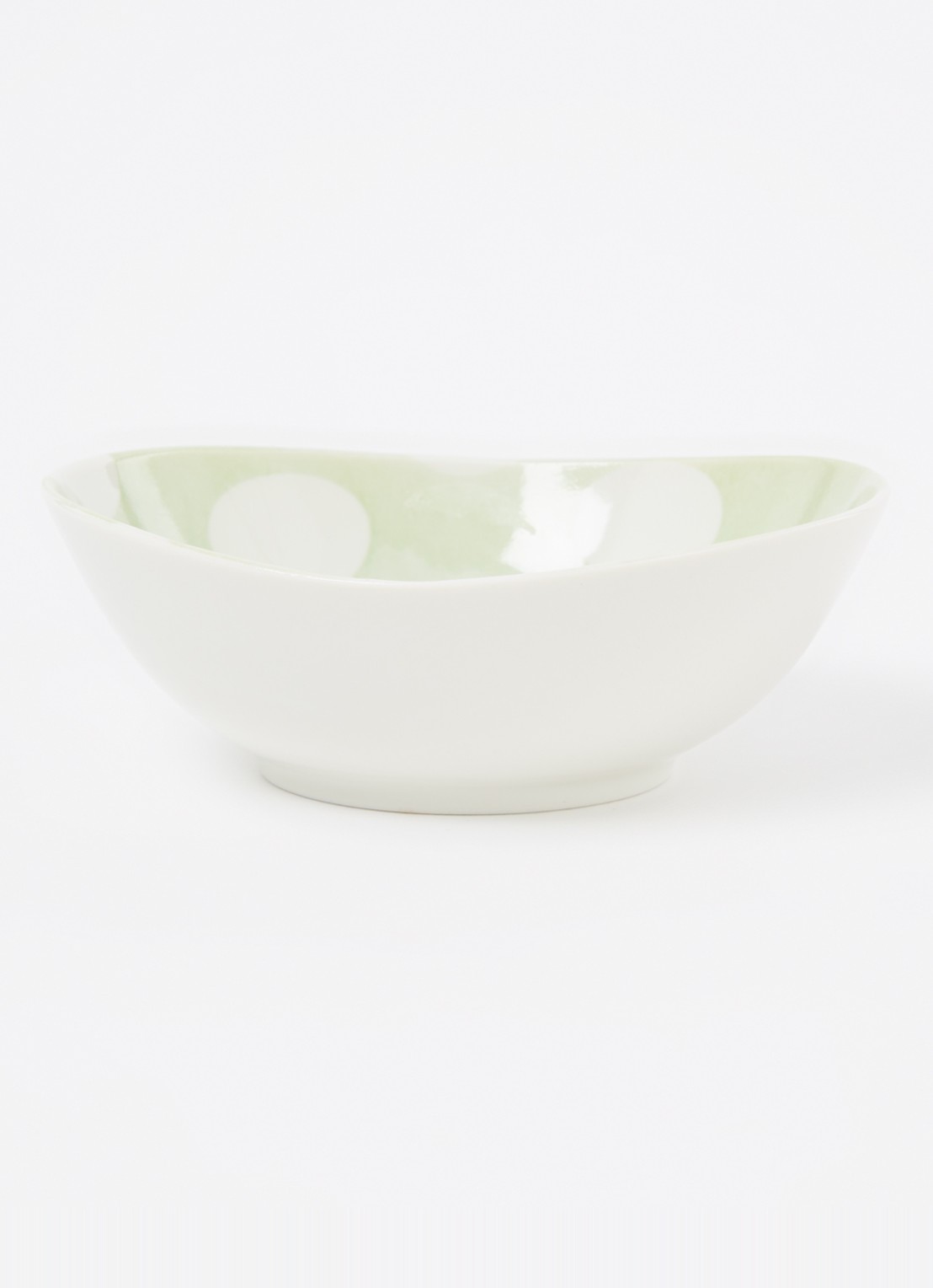 Tokyo Design Studio Neko Maruke kom 14 cm - detail 2 lichtgroen