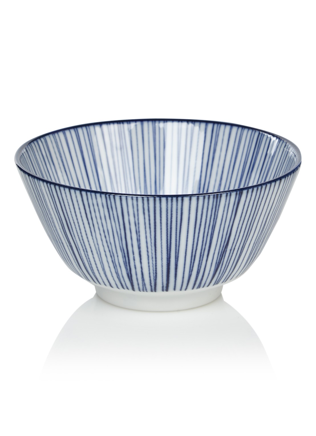 Tokyo Design Studio Nippon Blue kom 12 cm - voorkant zwart