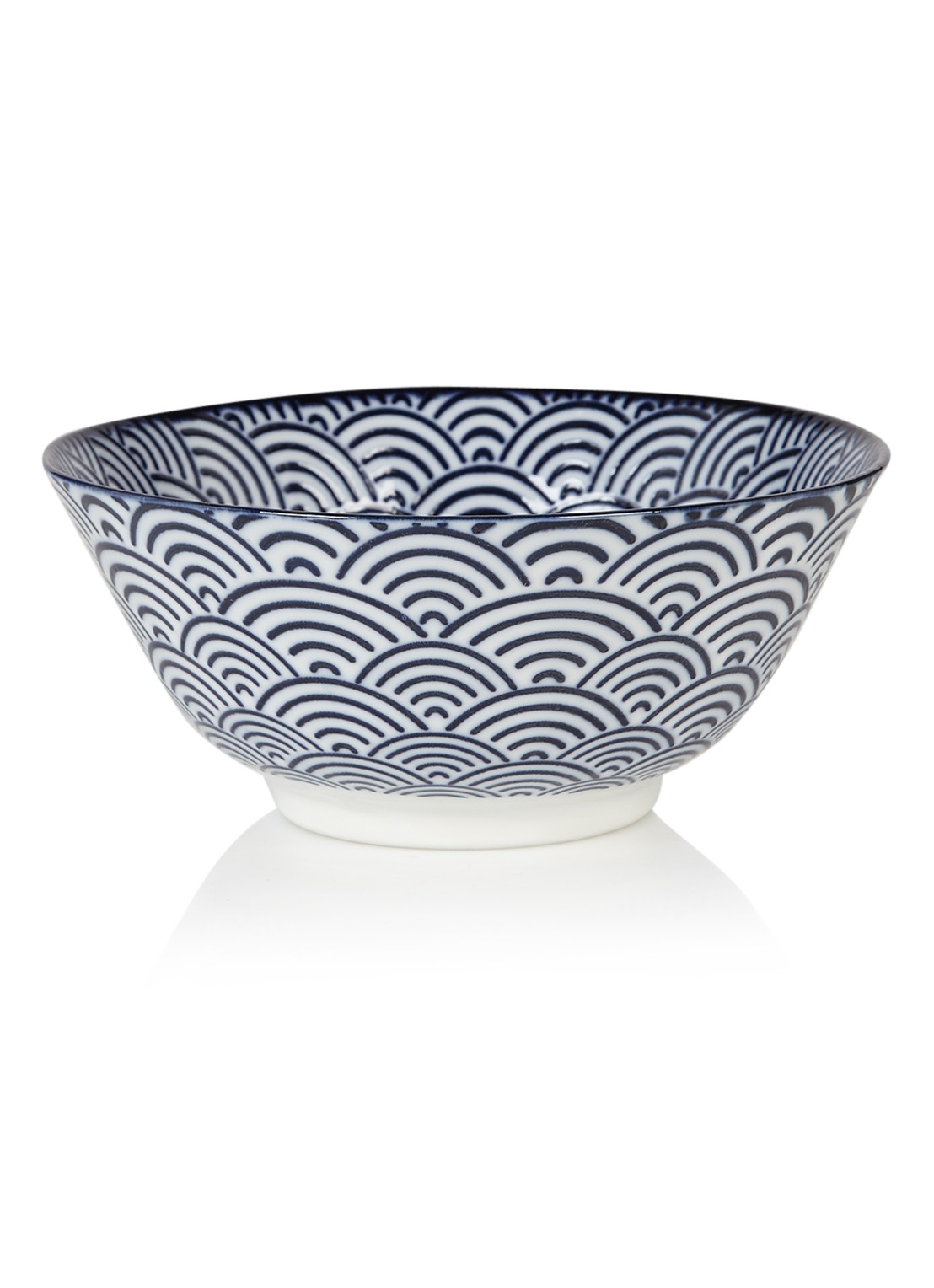 Tokyo Design Studio Nippon Blue kom 15 cm - voorkant donkerblauw