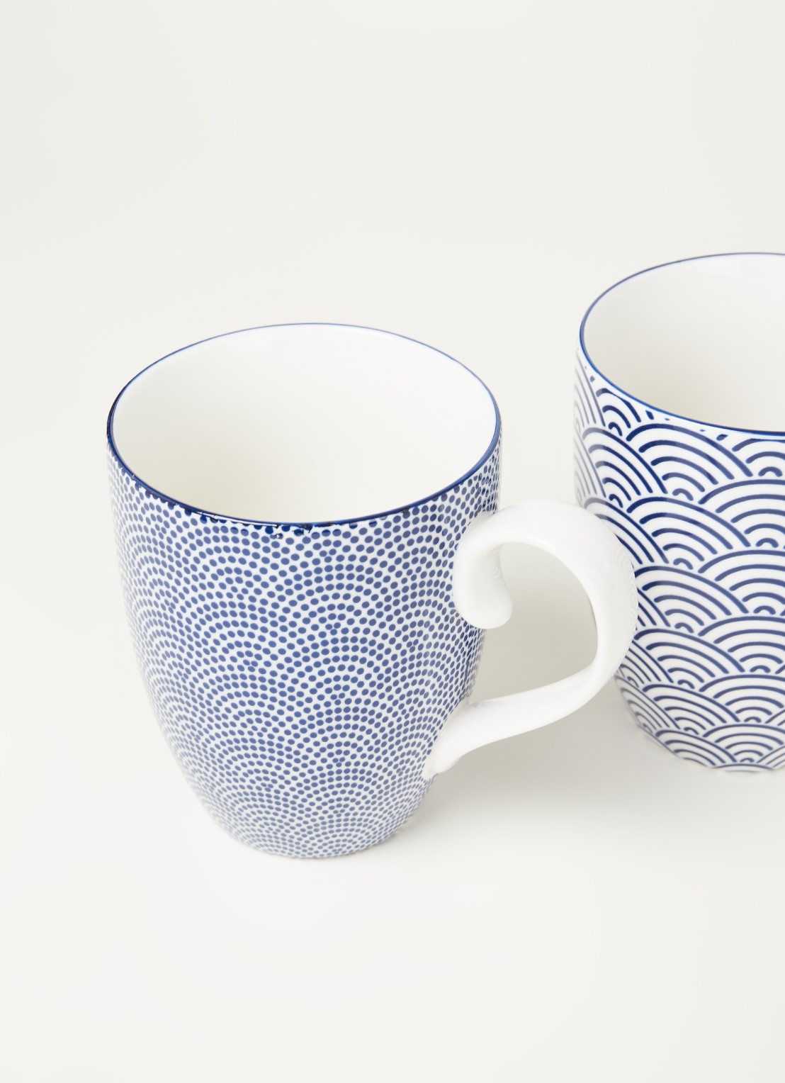 Tokyo Design Studio Nippon Blue mok 38 cl set van 2 - detail 3 blauw