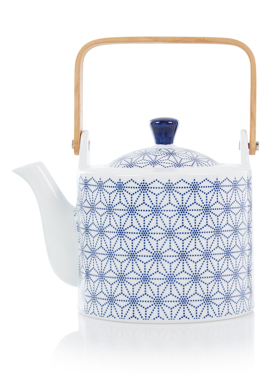 Tokyo Design Studio Nippon Blue theepot 1,4 liter - voorkant donkerblauw