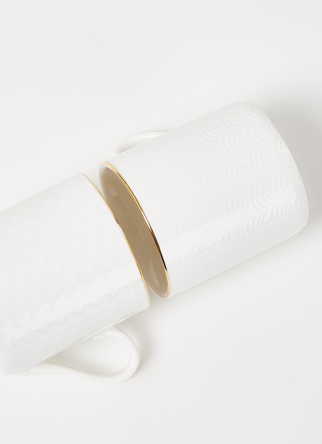 Tokyo Design Studio Nippon kop en schotel 8 cl set van 18 - detail wit