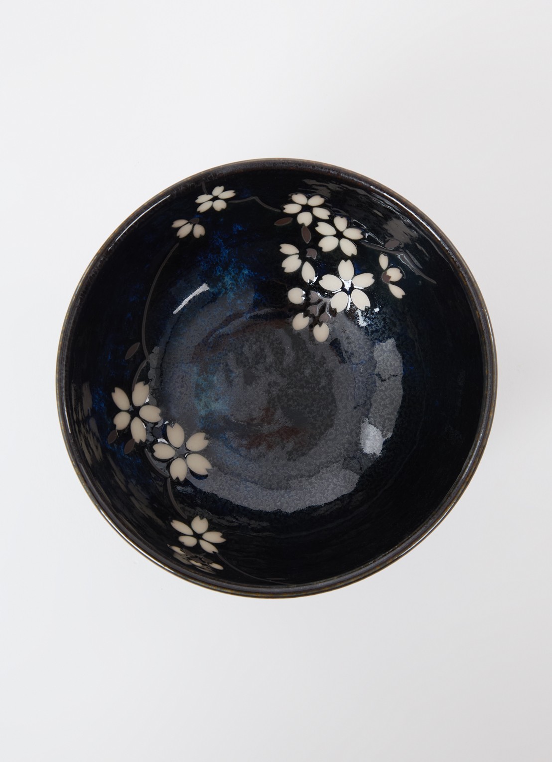 Tokyo Design Studio Sakura kom 15,5 cm - voorkant 2 donkerblauw