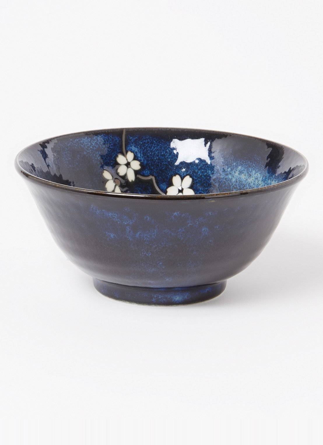 Tokyo Design Studio Sakura kom 15 cm - voorkant 2 donkerblauw