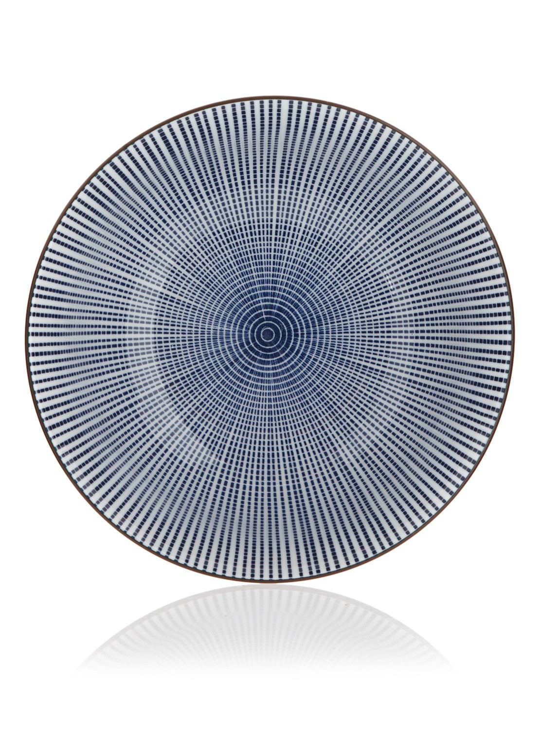 Tokyo Design Studio Sendan Blue Tokusa kom 18,5 cm - detail 2 donkerblauw