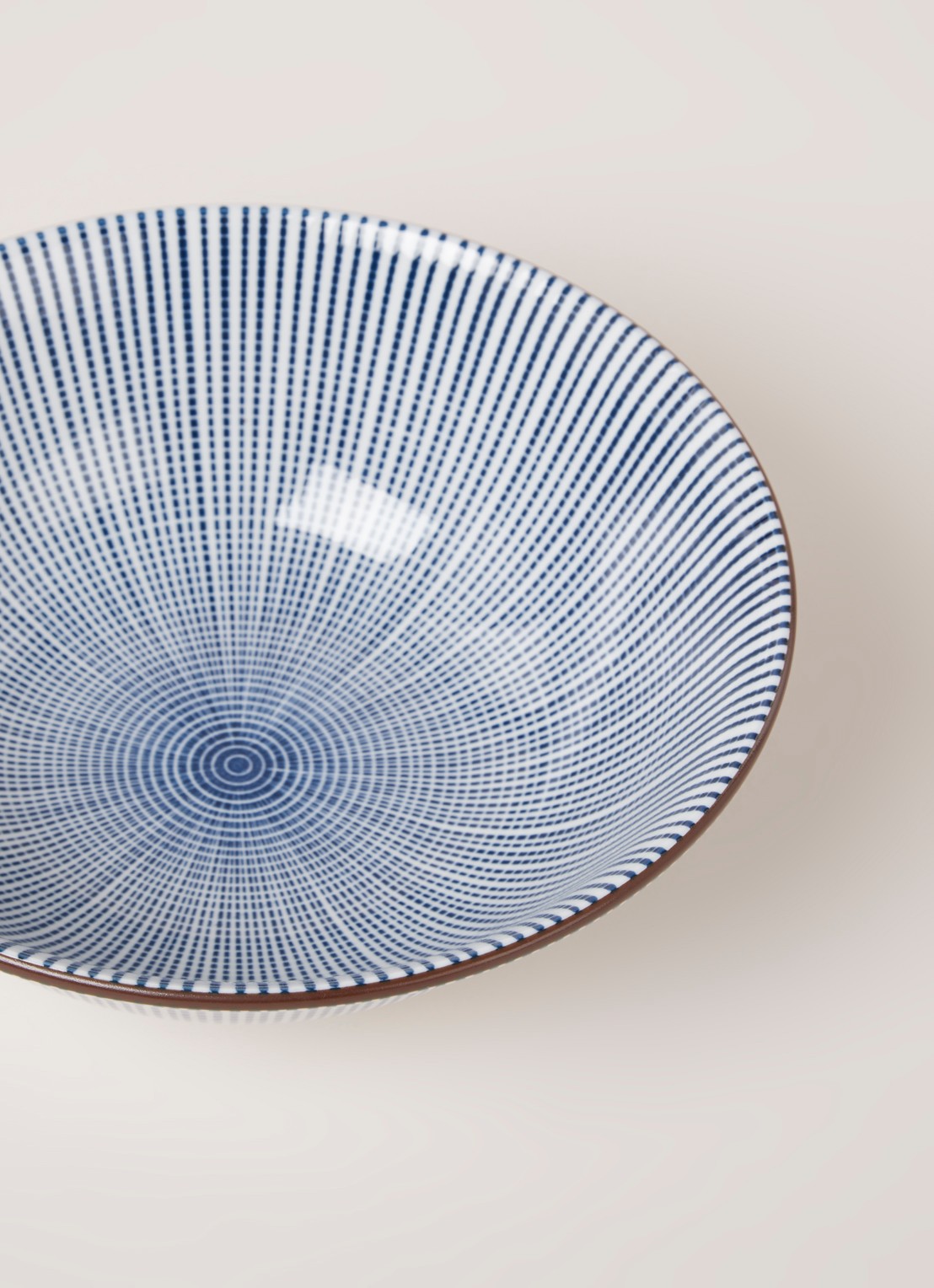 Tokyo Design Studio Sendan schaal 21 cm - detail 3 blauw