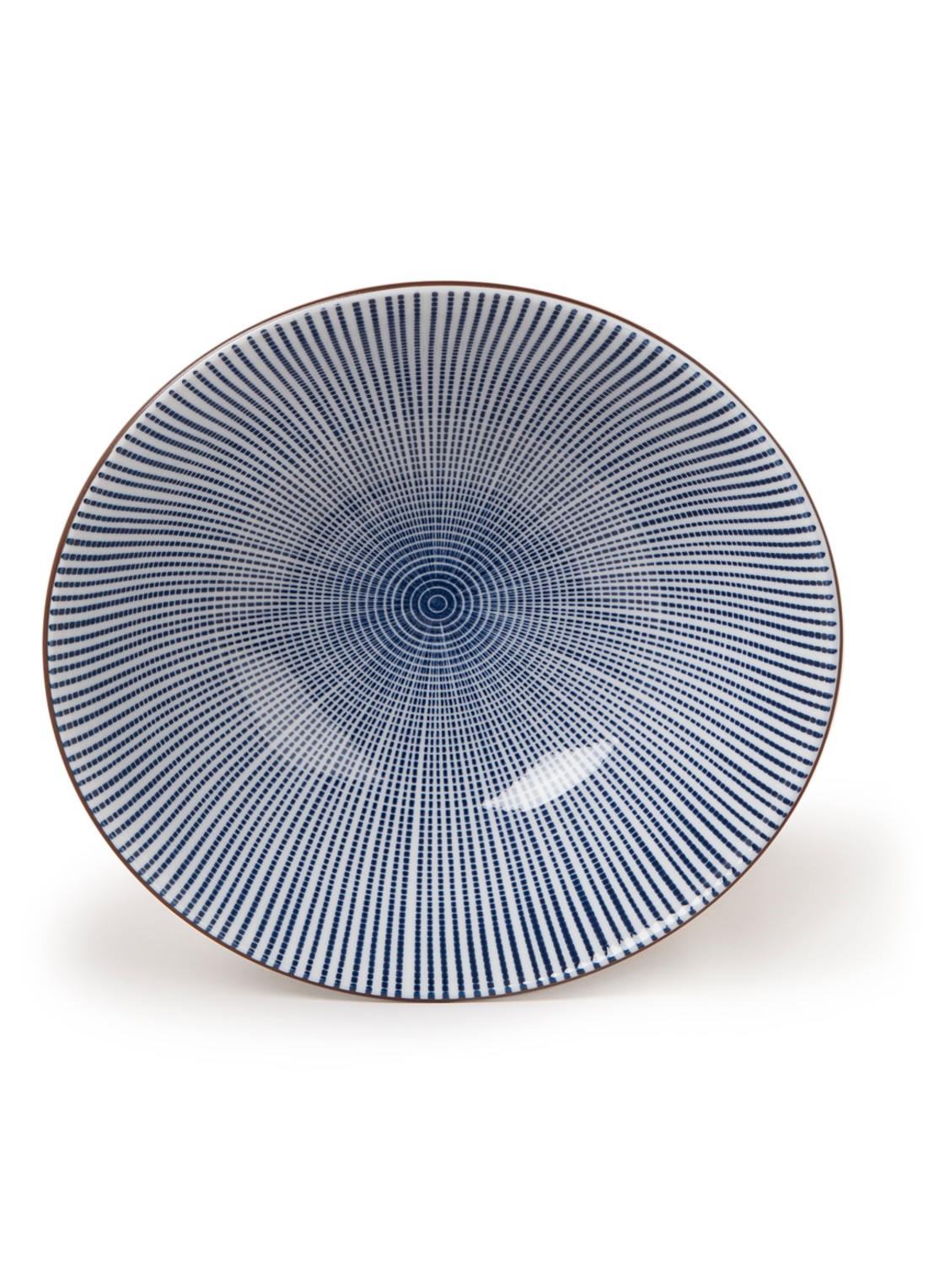 Tokyo Design Studio Sendan schaal 21 cm - voorkant blauw