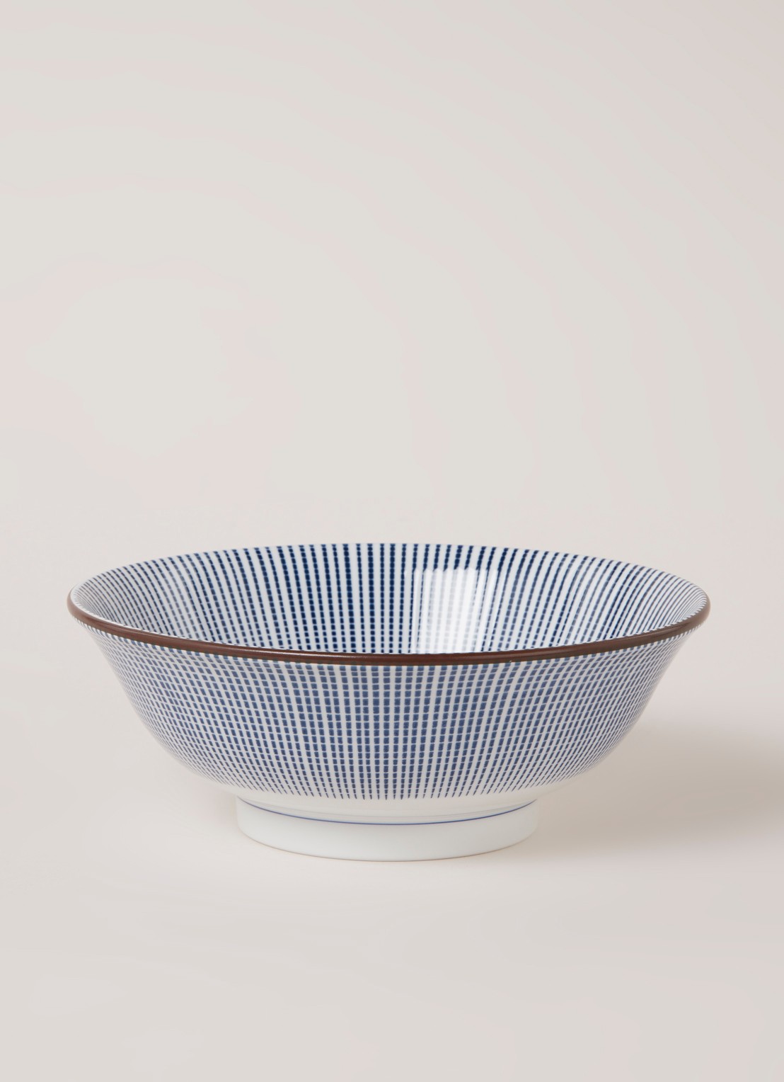 Tokyo Design Studio Sendan schaal 21 cm - voorkant 2 blauw