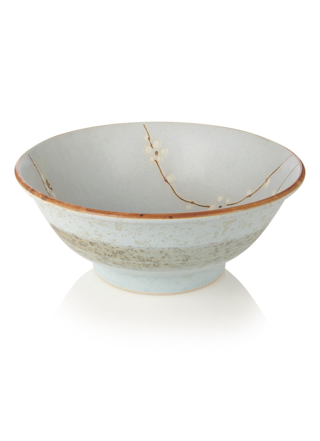 Tokyo Design Studio Soshun Blossom kom 22 cm - voorkant lichtblauw