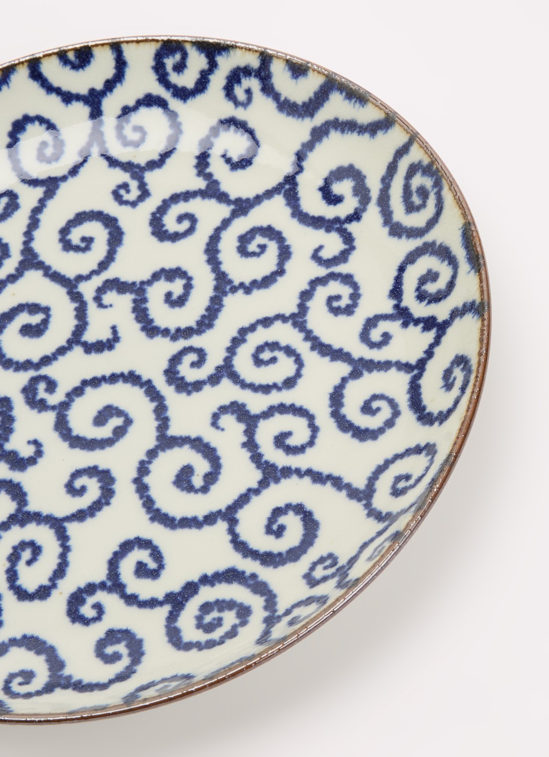Tokyo Design Studio Ten Karakusa ontbijtbord 21,5 cm - detail 3 royalblauw