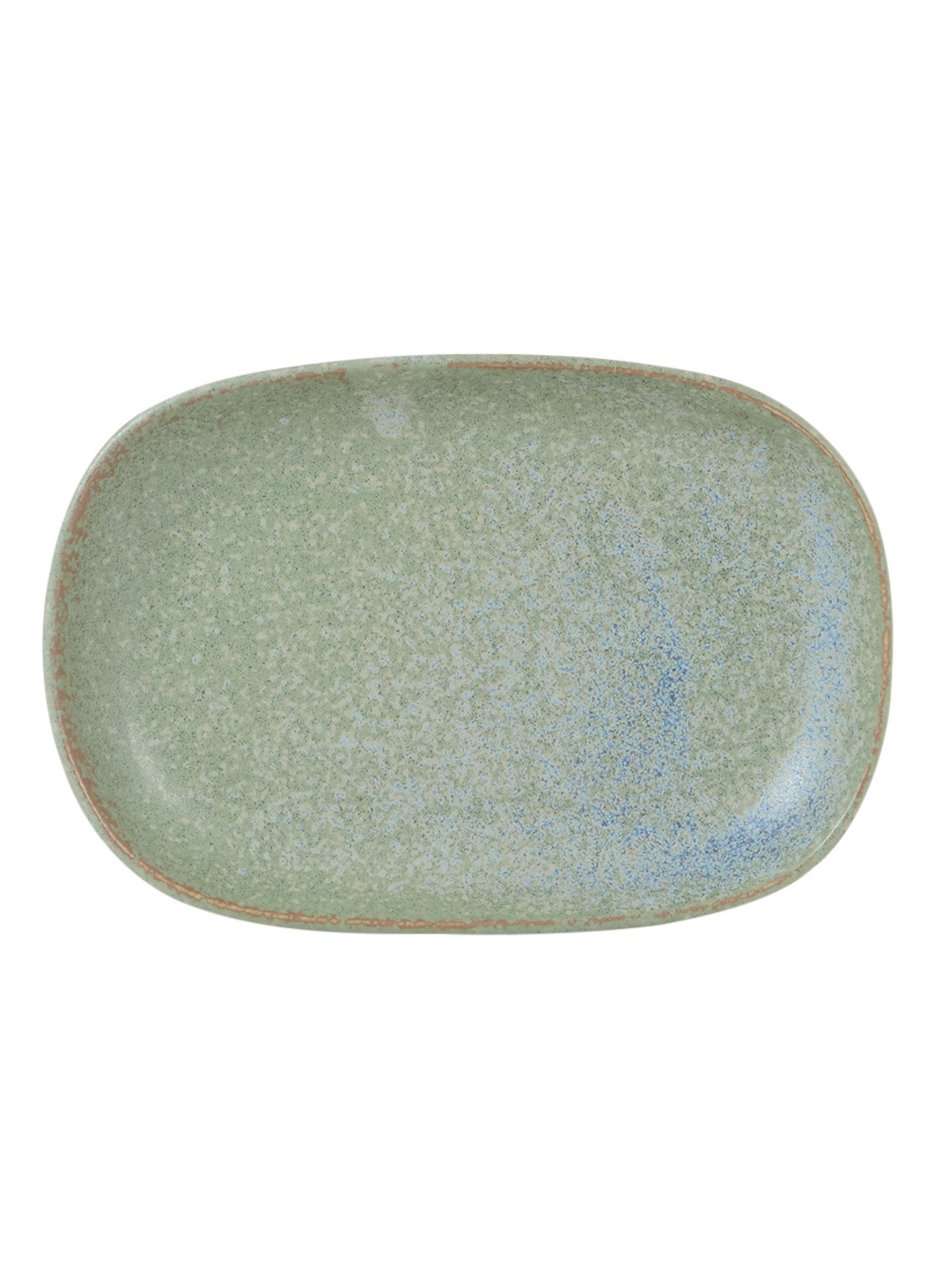 Tokyo Design Studio Vert Sauge serveerschaal 19 x 13 cm - voorkant 3 groen