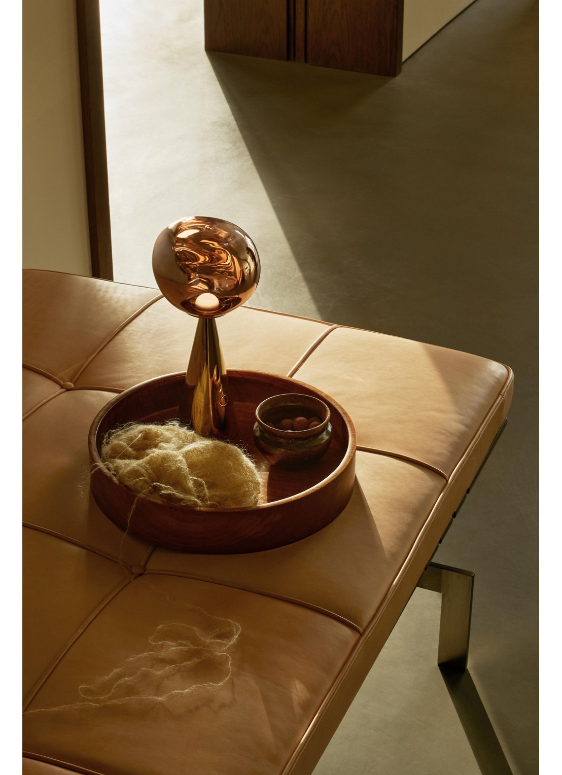 Tom Dixon Melt oplaadbare LED tafellamp 28,5 - voorkant 2 goud