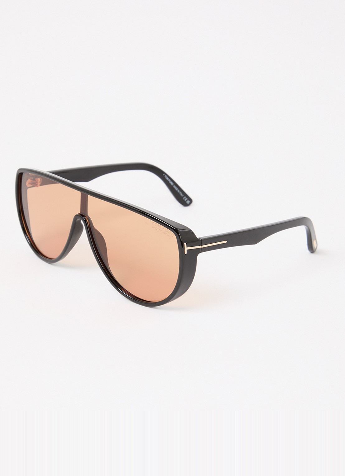 TOM FORD Achilles zonnebril TF1182 - voorkant 4 zwart