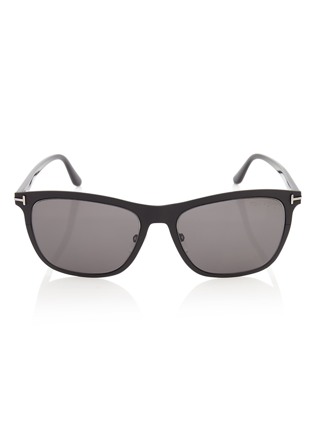TOM FORD Alasdhair zonnebril FT0526 - voorkant 2 donkerbruin