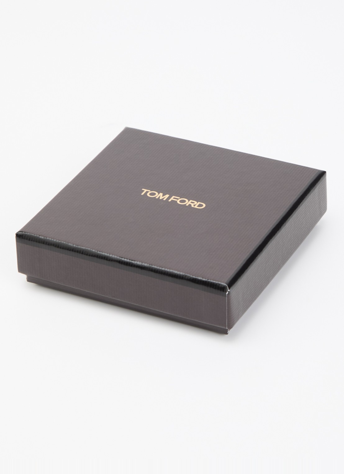 TOM FORD Armband van gevlochten leer - detail 3 grijs