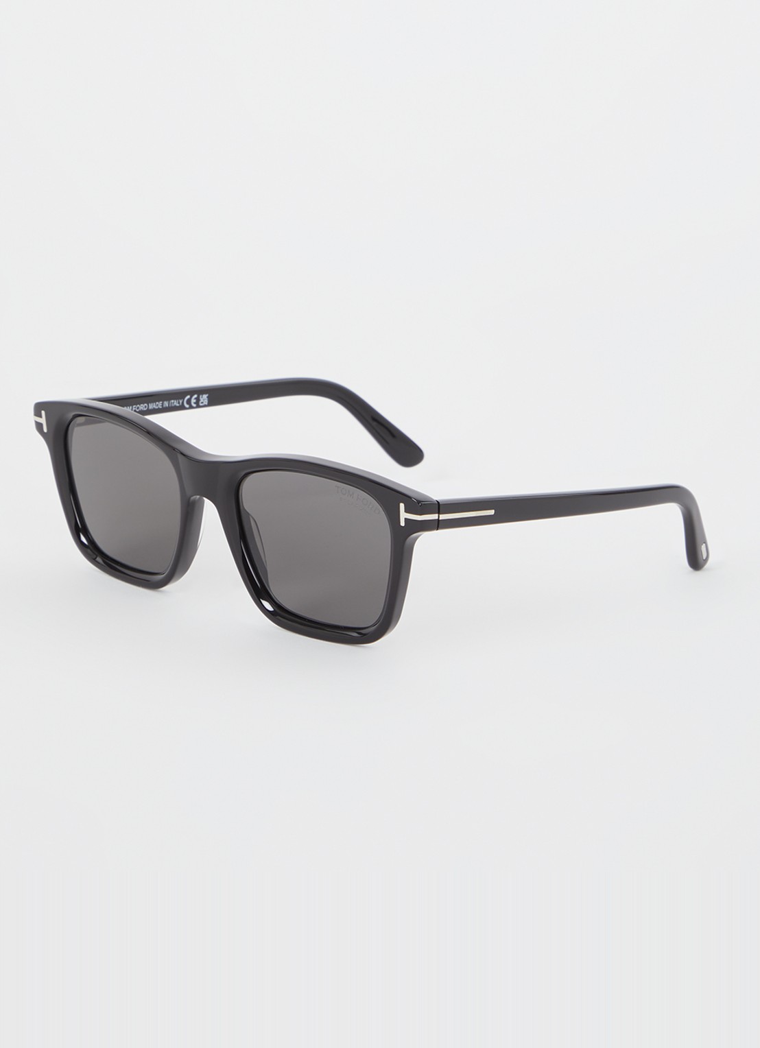 TOM FORD Barron zonnebril gepolariseerd FT1179 - voorkant zwart