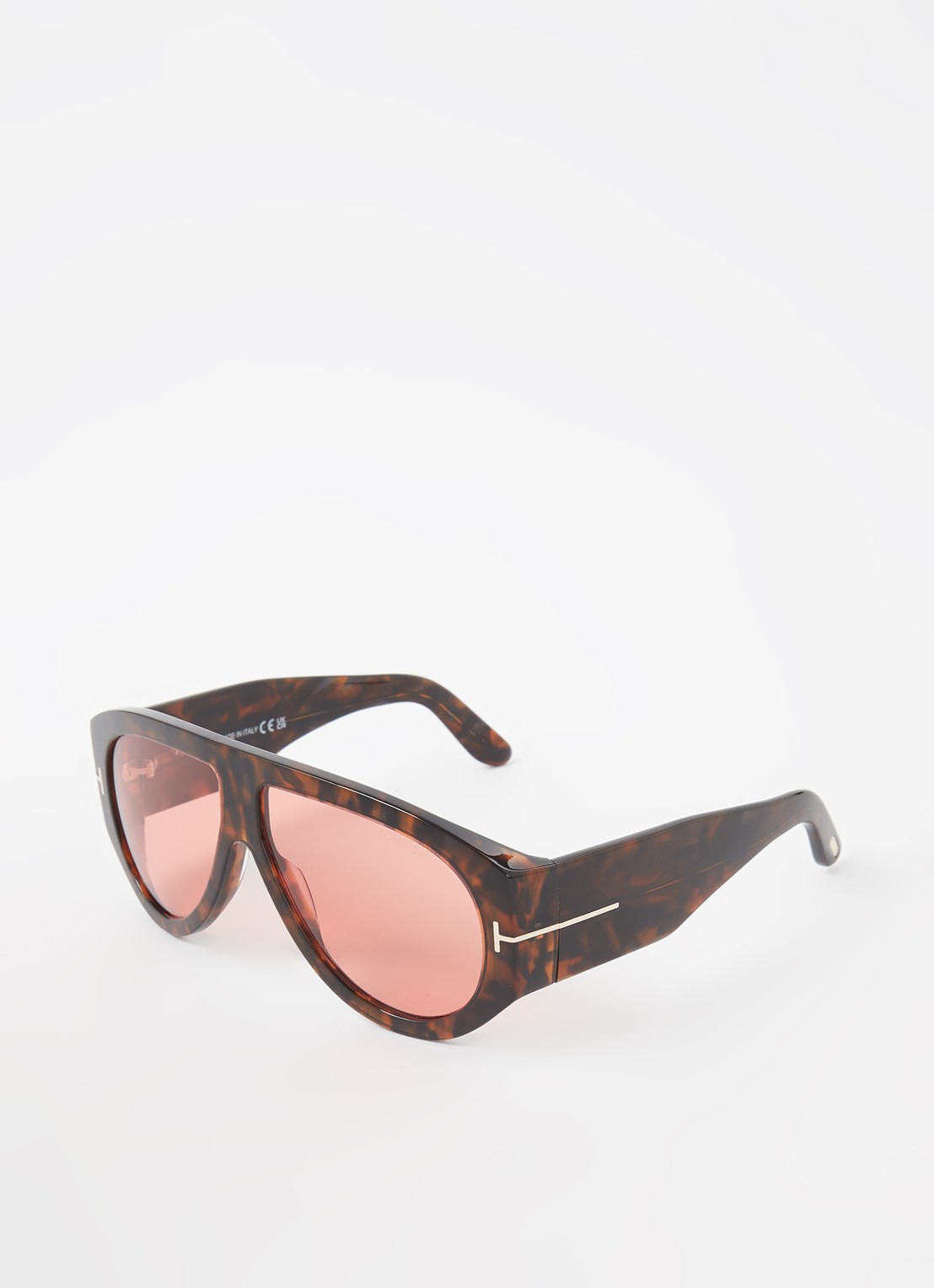 TOM FORD Bronson zonnebril FT1044 - voorkant 3 roodbruin