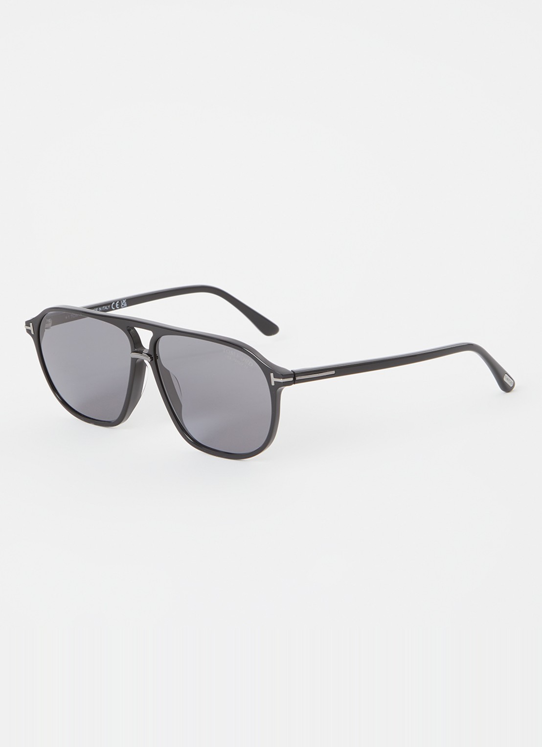 TOM FORD Bruce zonnebril gepolariseerd FT1026 - voorkant 4 zwart