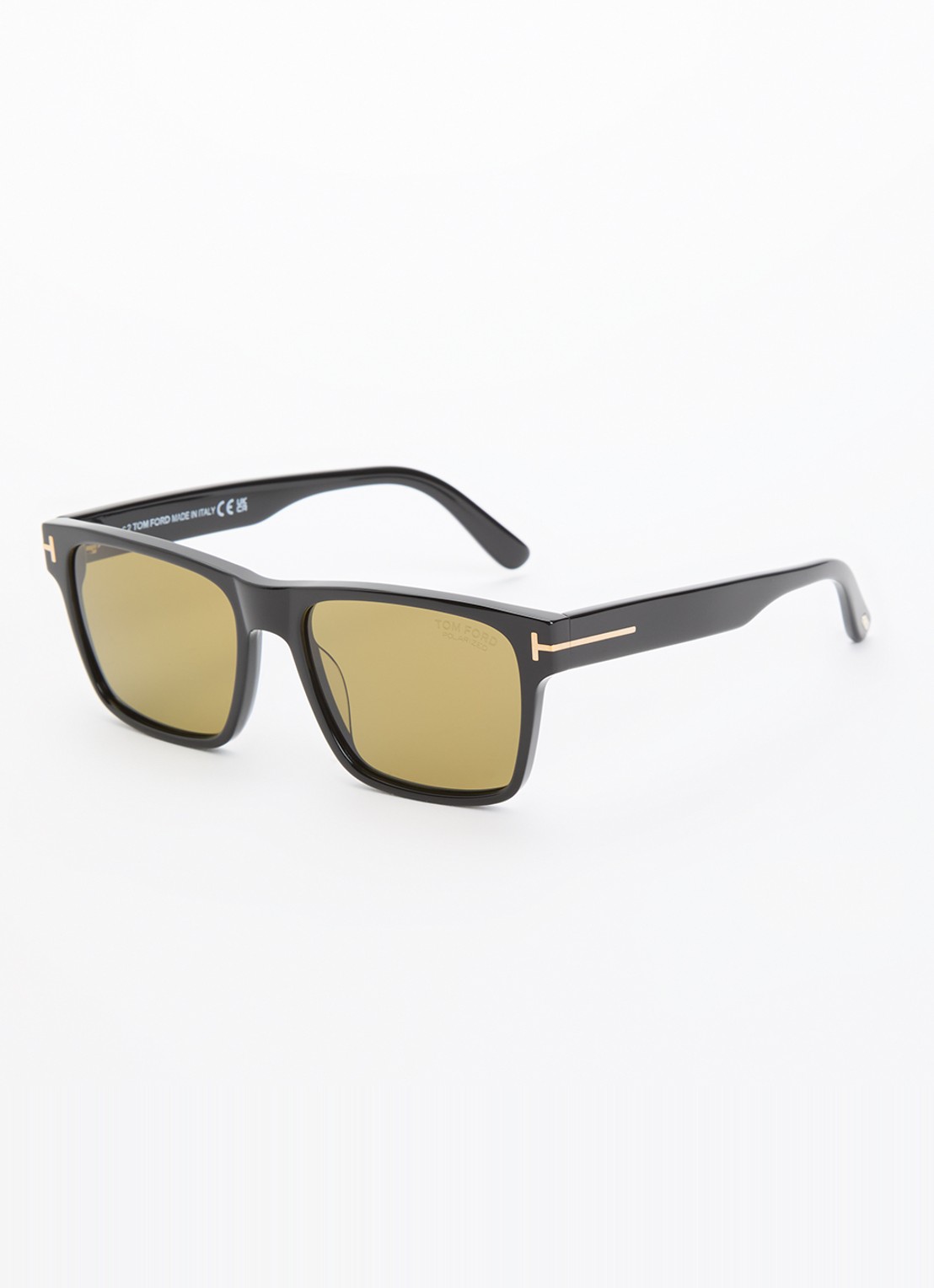 TOM FORD Calder zonnebril gepolariseerd TR001981 - voorkant 4 zwart