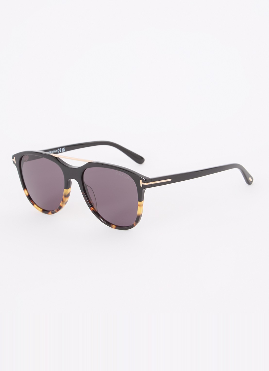TOM FORD Damian-02 zonnebril TR001830 - voorkant 4 zwart