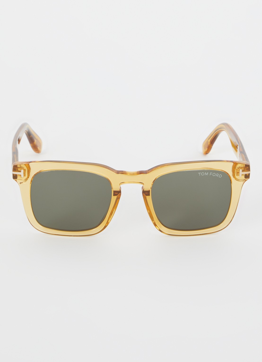 TOM FORD Dax zonnebril FT0751 - detail okergeel