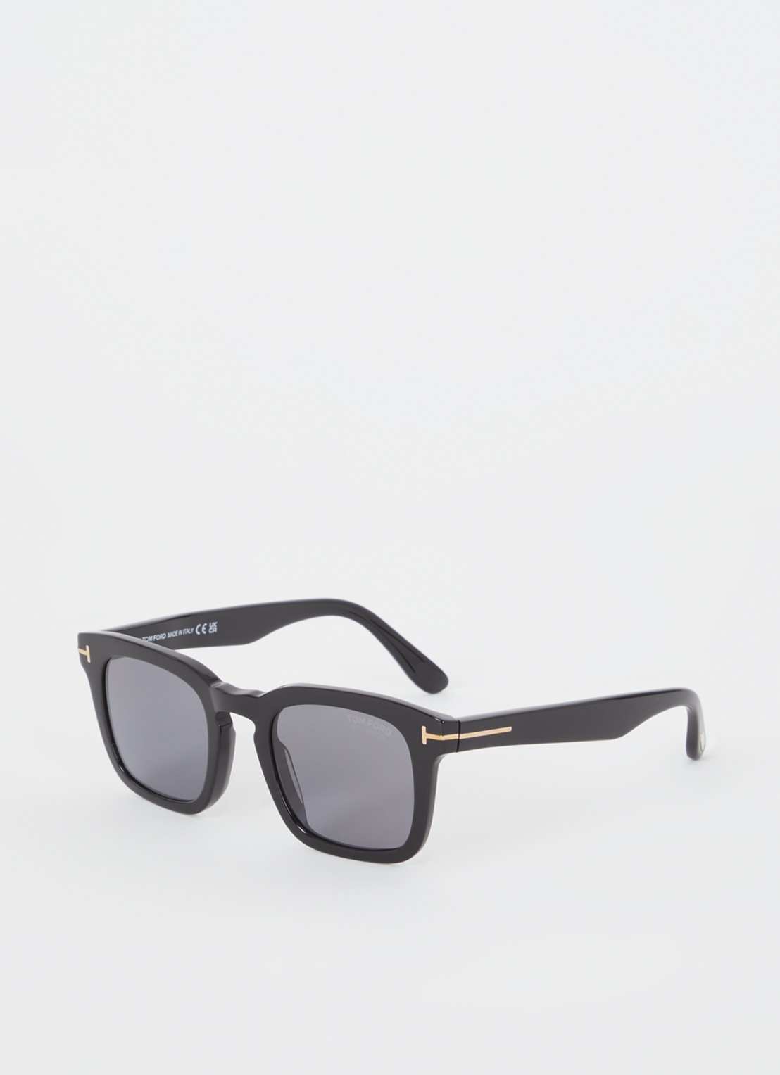 TOM FORD Dax zonnebril gepolariseerd FT0751 - voorkant 4 zwart
