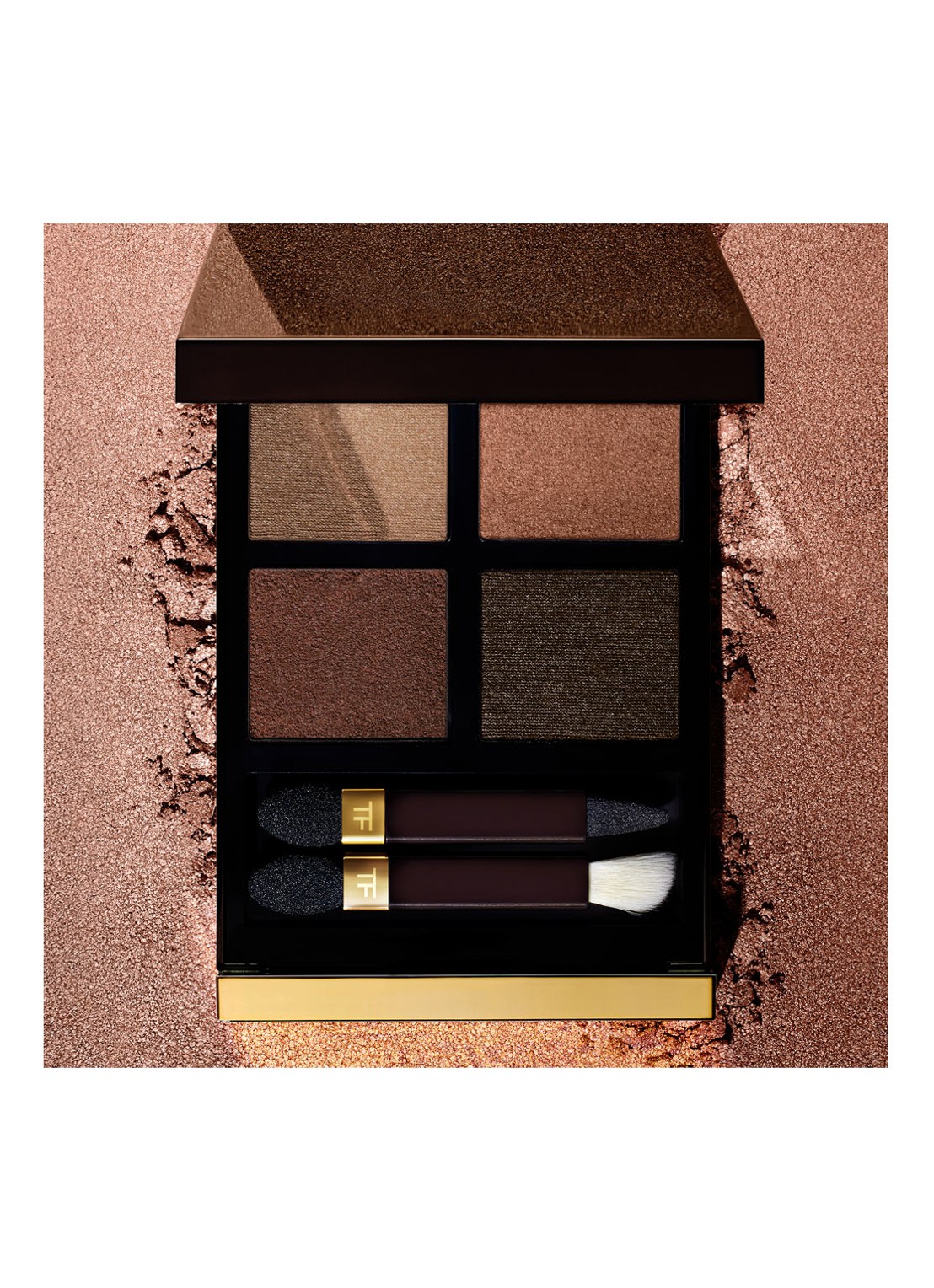 Tom Ford Eye Color Quad - oogschaduw palette - voorkant 2 36 tiger eye