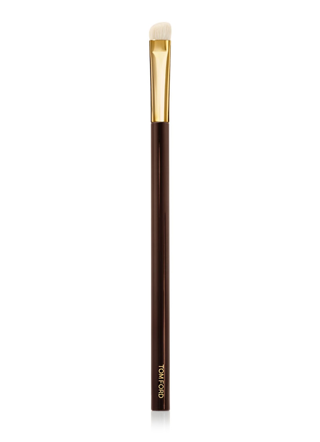 Tom Ford Eye Contour Brush 12 - oogschaduw kwast - voorkant donkerbruin