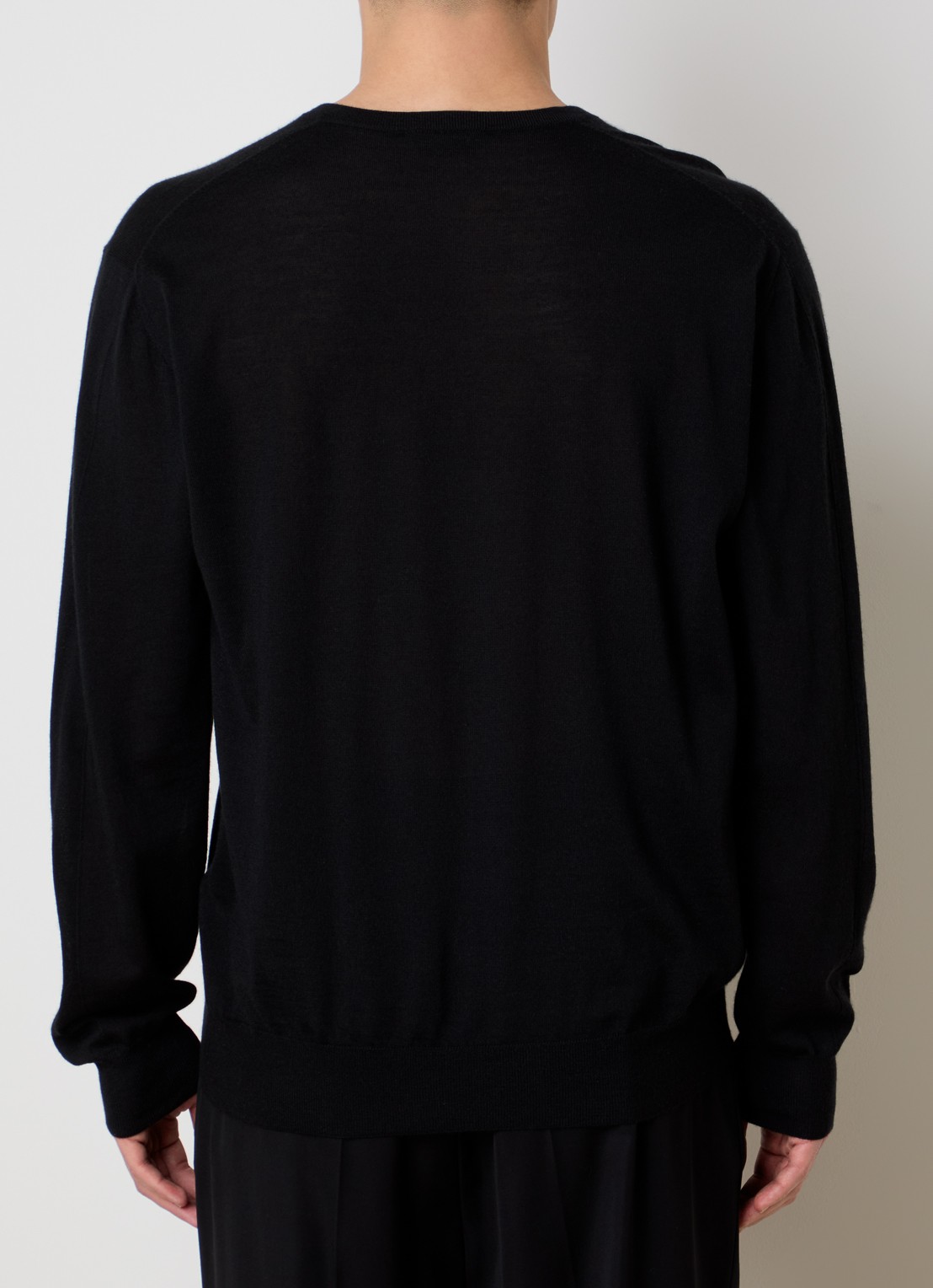 Tom Ford Fijngebreide pullover van kasjmier - achterkant zwart
