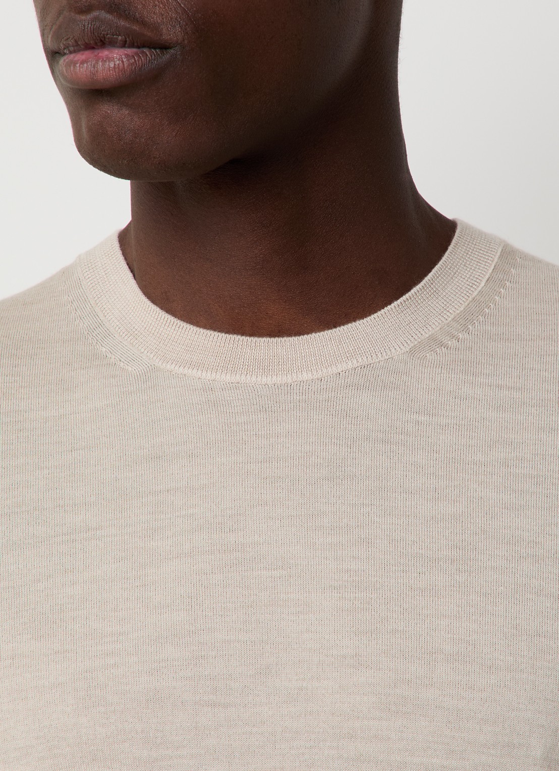 Tom Ford Fijngebreide pullover van wol  - detail 2 beige