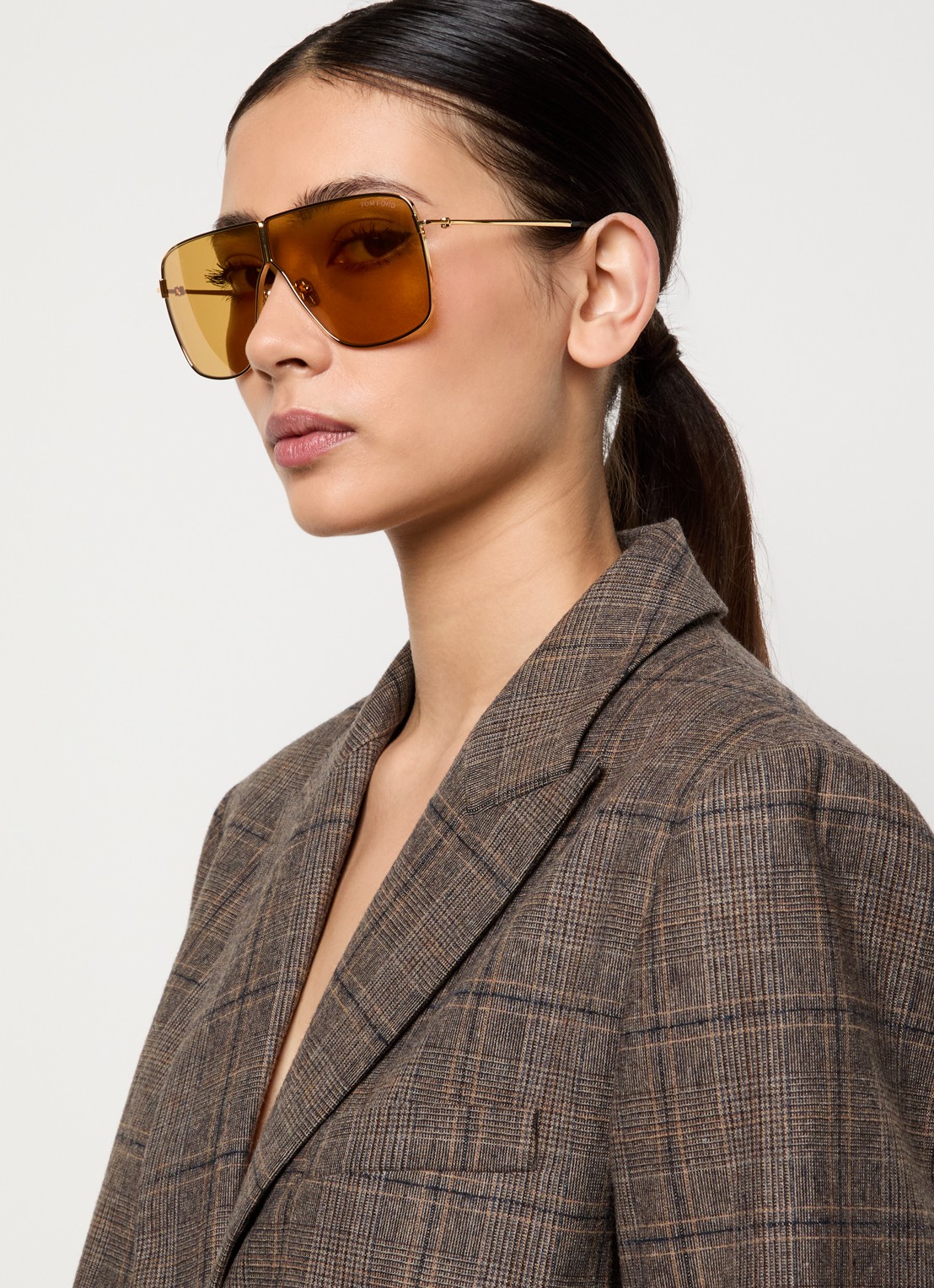 TOM FORD Huxley zonnebril TR001881 - voorkant 2 goud