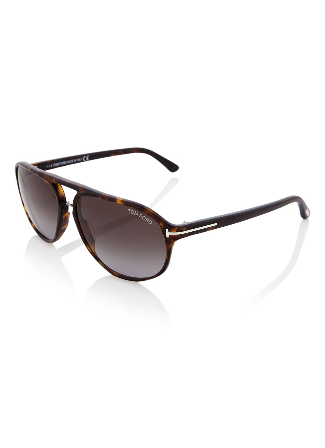 TOM FORD Jacob zonnebril FT0447 - voorkant 3 bruin