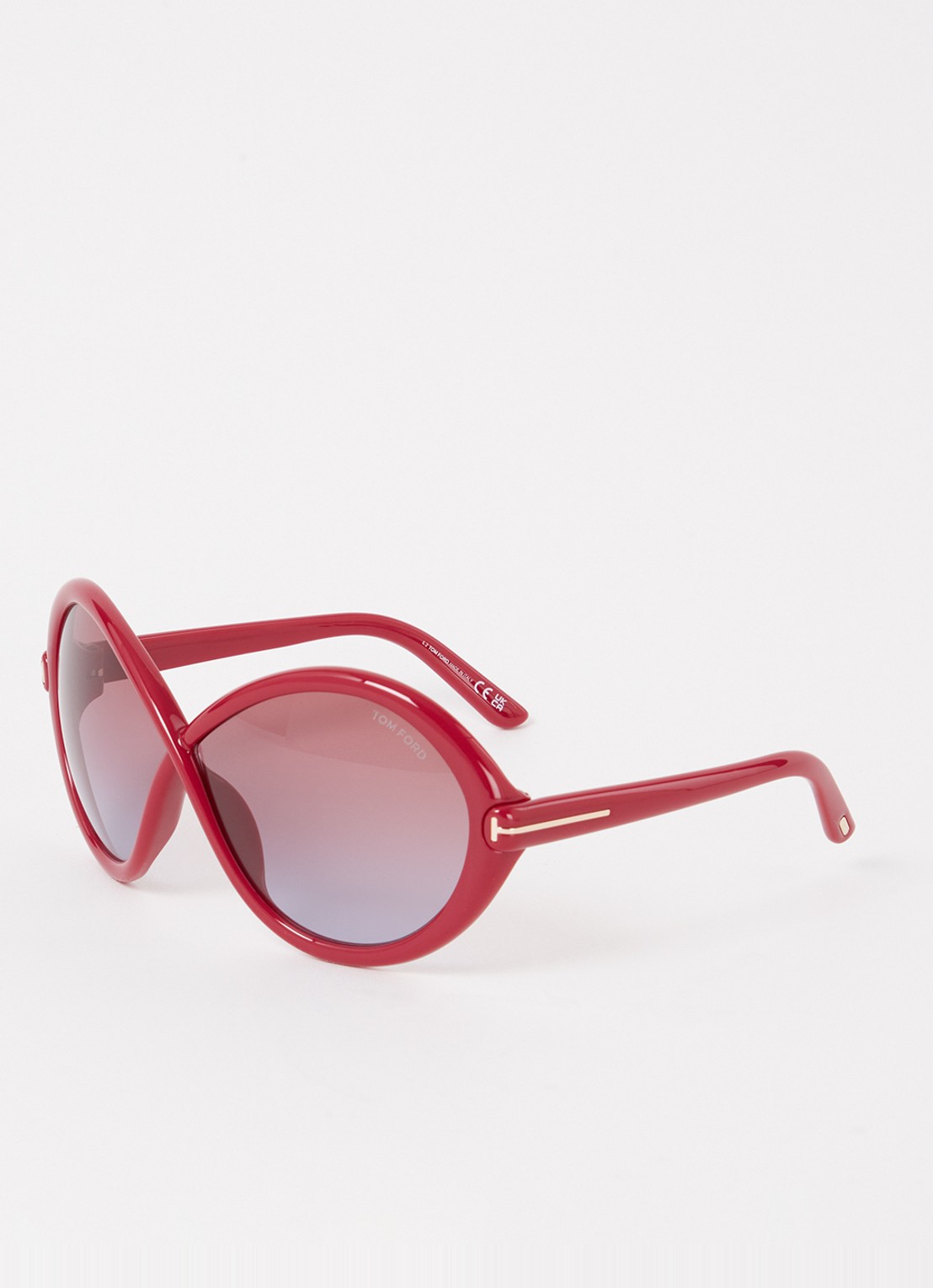 TOM FORD Jada zonnebril FT1070 - voorkant aubergine