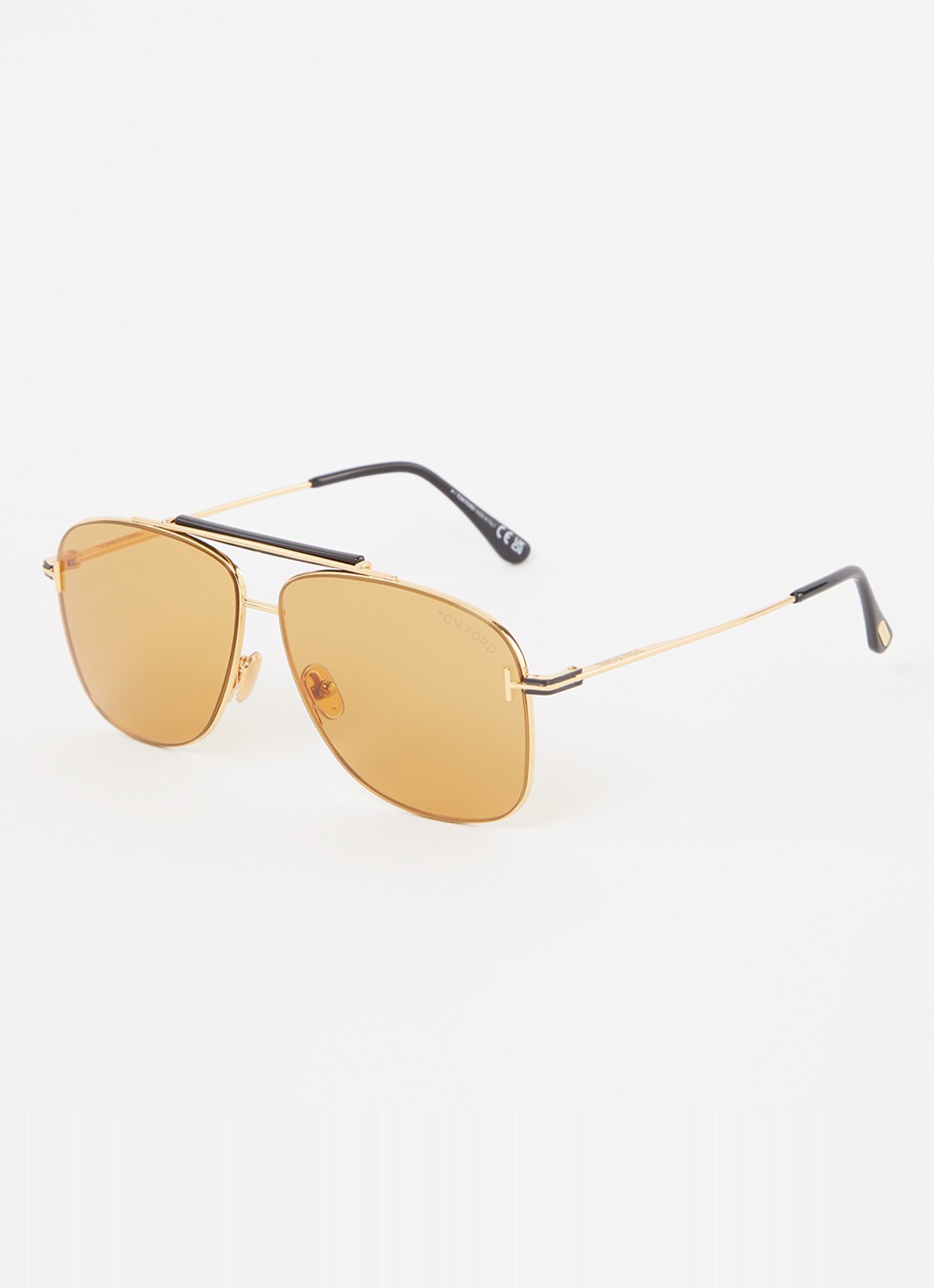 TOM FORD Jaden zonnebril FT1017 - voorkant 4 goud