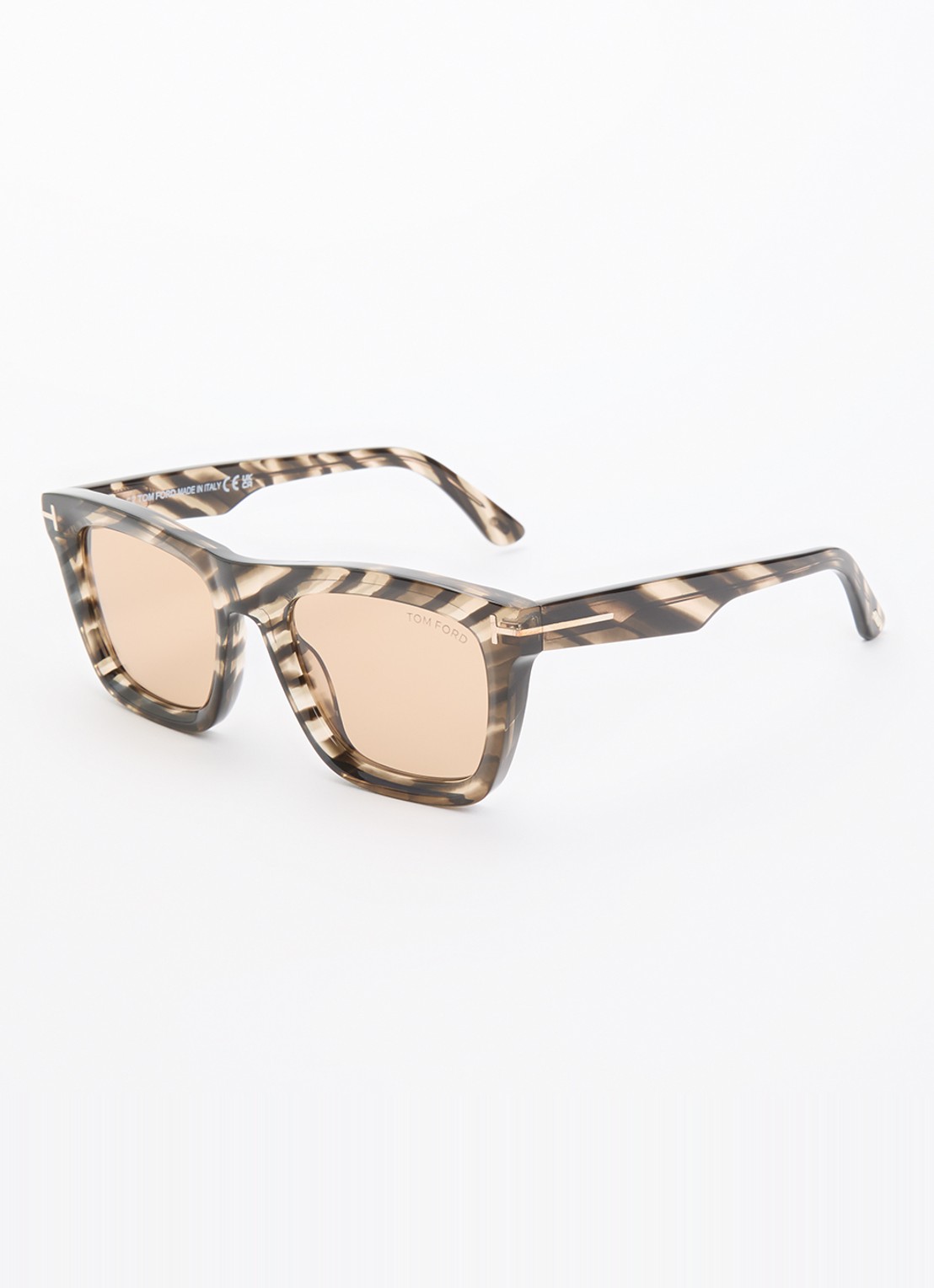 TOM FORD Lelio zonnebril TR001982 - voorkant beige