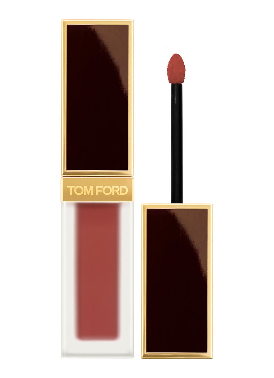 Tom Ford Liquid Lip Luxe Matte - liquid lipstick - voorkant 121 lark