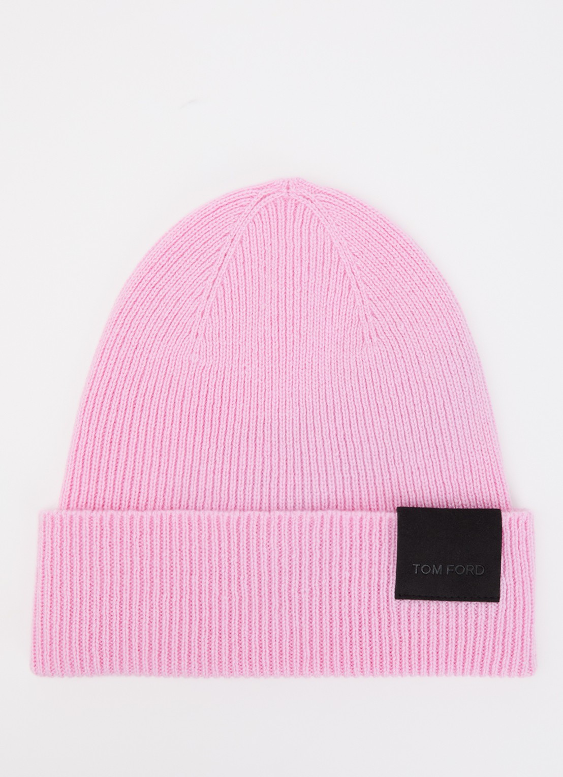 TOM FORD Muts van kasjmier - voorkant roze