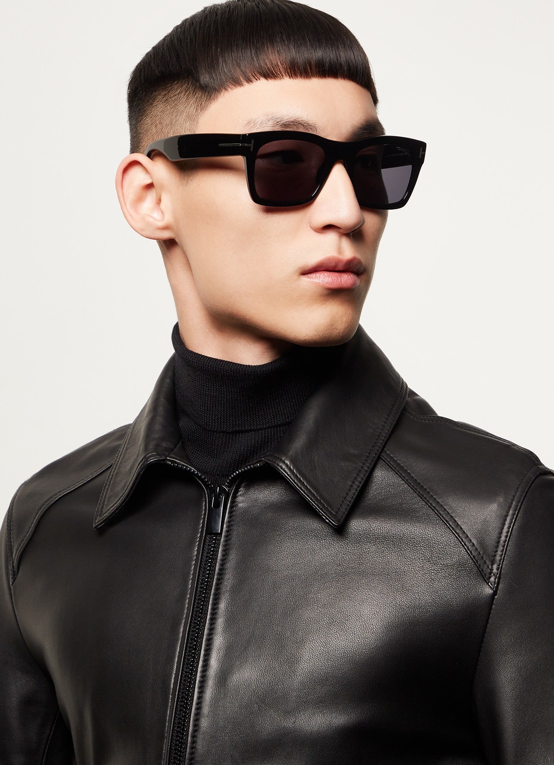 TOM FORD Nico-02 zonnebril FT1062 - voorkant 5 zwart