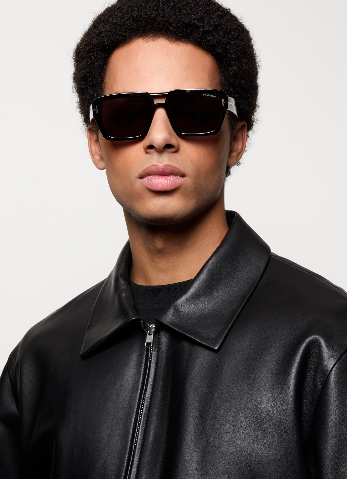 TOM FORD Redford Tr zonnebril TR001876 - voorkant 2 zwart