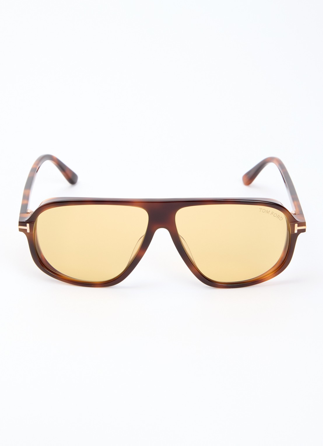 TOM FORD Retro zonnebril FT1208 - detail 2 donkerbruin