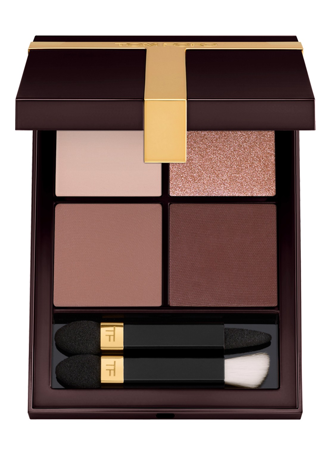 TOM FORD Runway Eye Color Quad Crème -  oogschaduw palette - voorkant 4 31 sous le sable